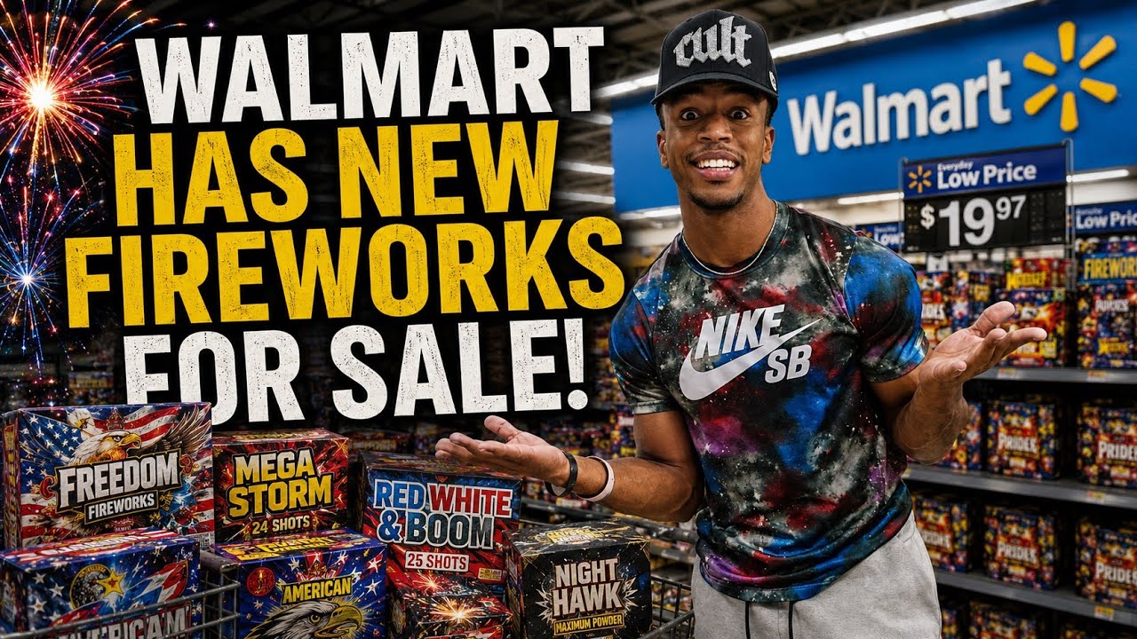 Walmart Has Brand New Fireworks For The 4th of July 2026!