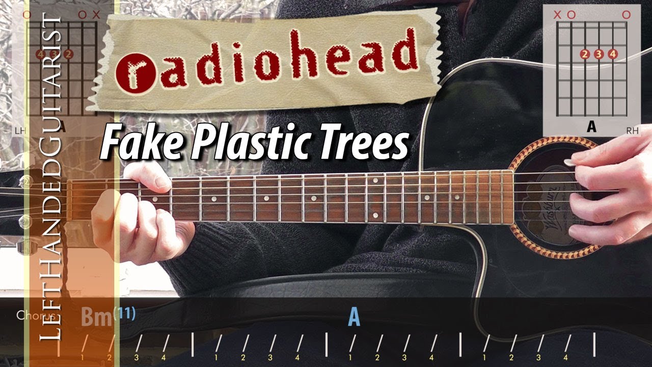 Radiohead - Fake Plastic Trees | guitar lesson