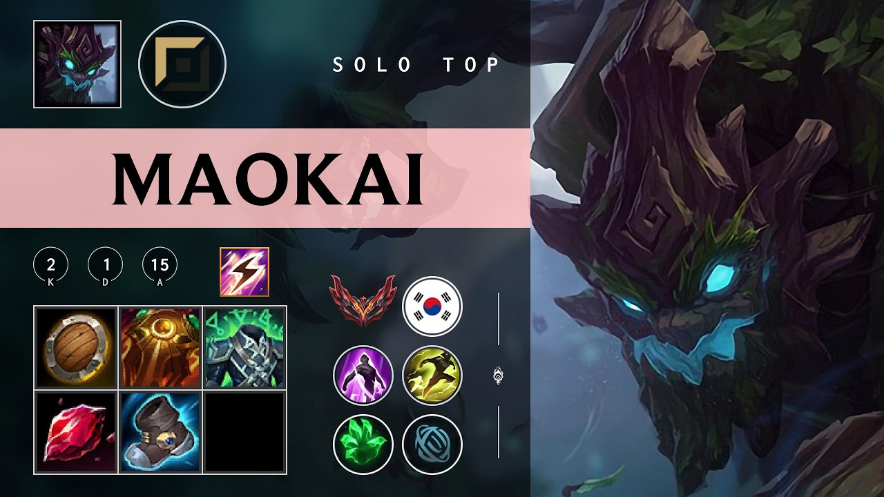 Maokai Top vs Sion - KR Grandmaster Patch 26.05