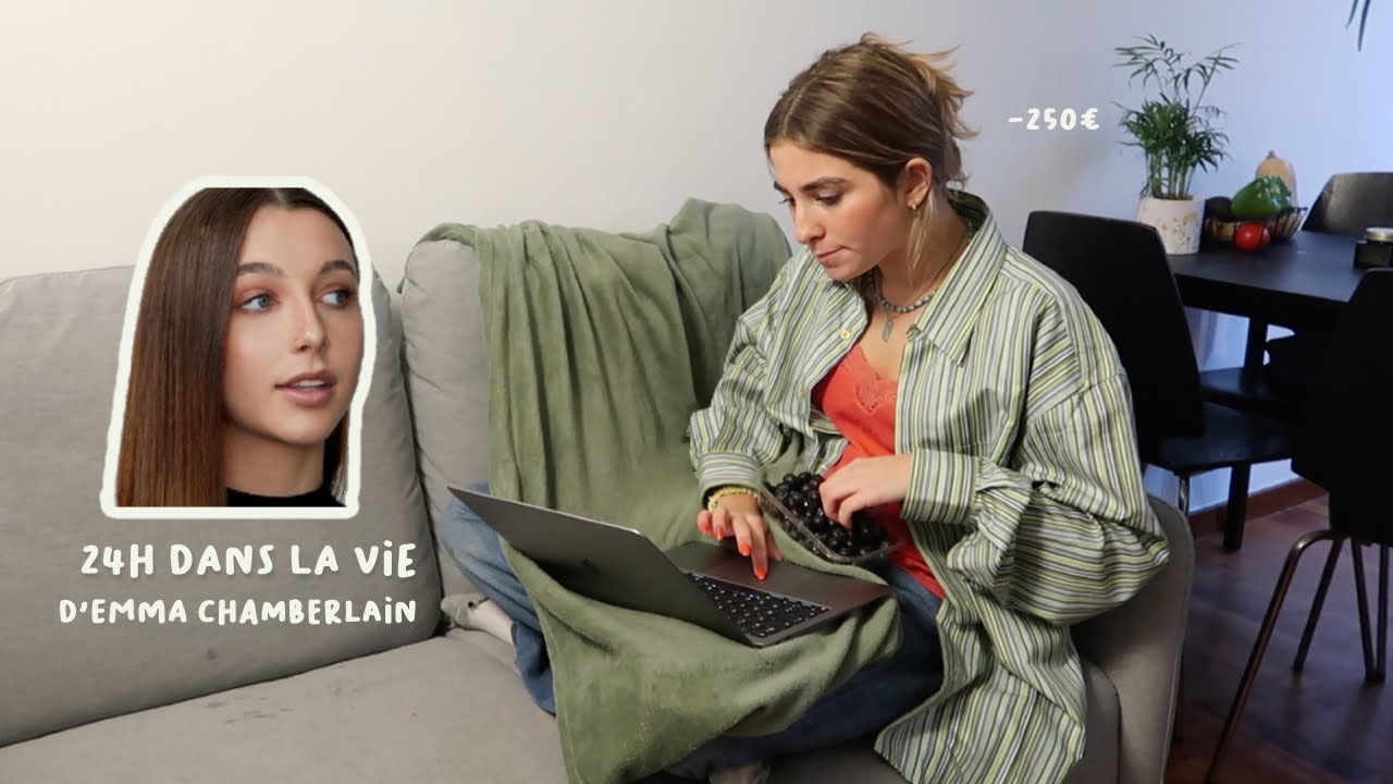 24H dans la vie d'Emma Chamberlain (healthy, riche et famous)