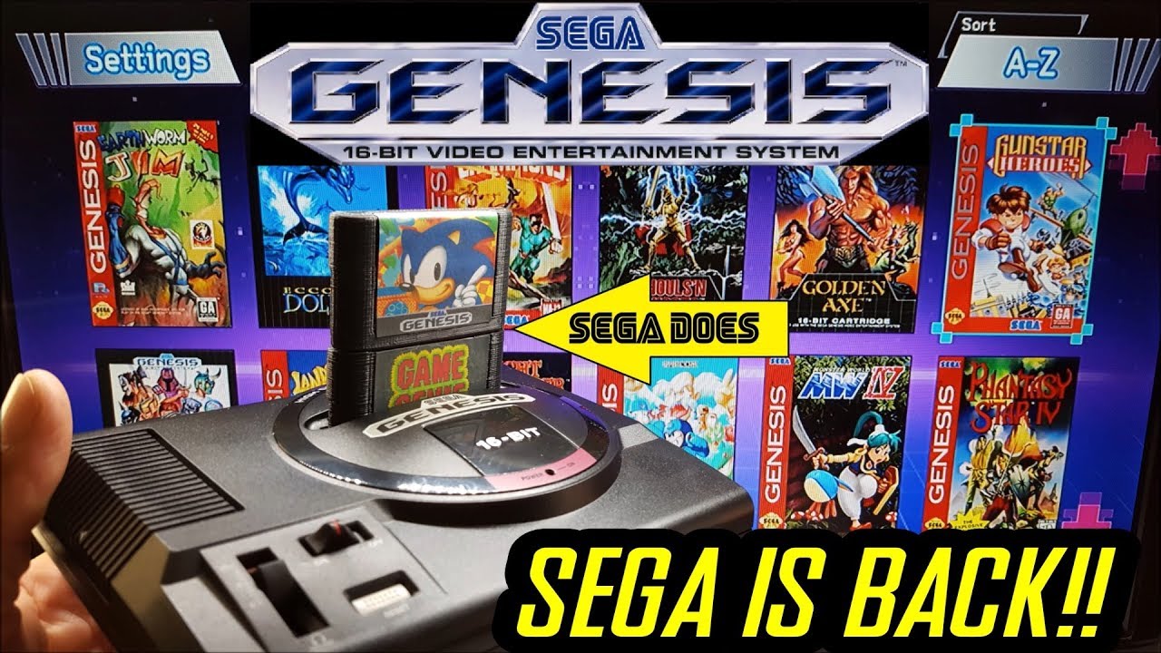 Распаковка и видеообзор SEGA Genesis Mini; SEGA ДЕЛАЕТ ?