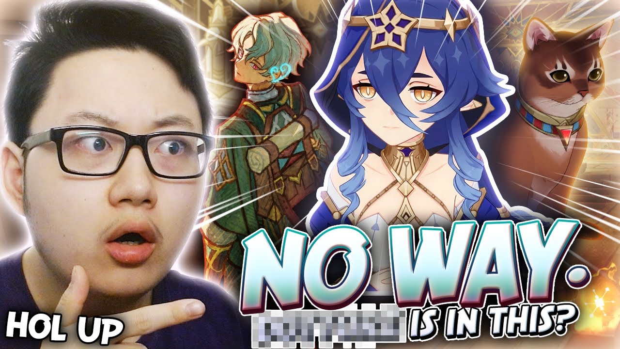 WHO SHOWED UP IN THIS?! | Ruins Exploration Fieldwise Center REACTION | Genshin Impact 6.1 Luna II