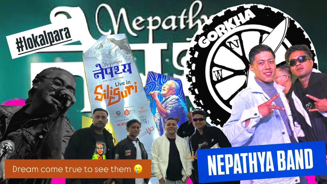 @NepathyaOfficial LIVE IN SILIGURI 🇮🇳 ALL THE WAY FROM NEPAL🇳🇵DREAM COME TRUE 2026 🫶🏻 || #vlogs 