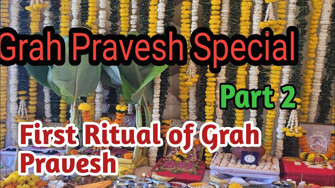 First Ritual of Grah Pravesh 🙏 