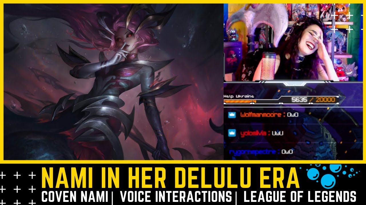 Dinka Kay REACTS: Coven Nami - Full Voice Interactions