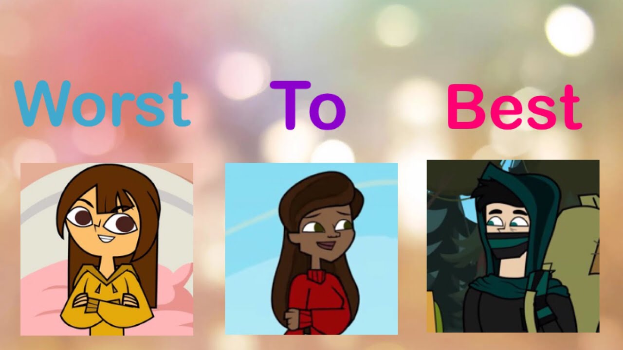 💗Top 139 Total Drama Characters💗