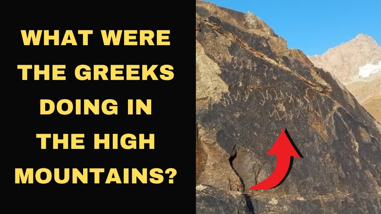 Ancient Greek Inscriptions on a Mountain in Central Asia?
