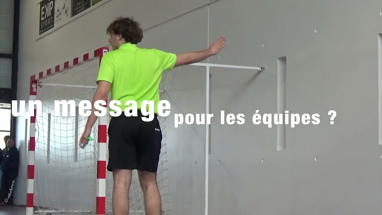 BeaumaNews TV. Championnat de France UNSS de hand: les jeunes arbitres
