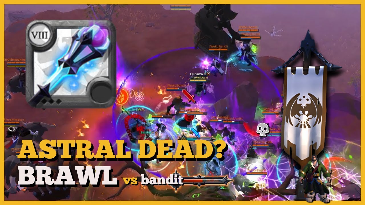 Albion Online ZVZ (East) | Astral Staff full VOD Agila vs bandit
