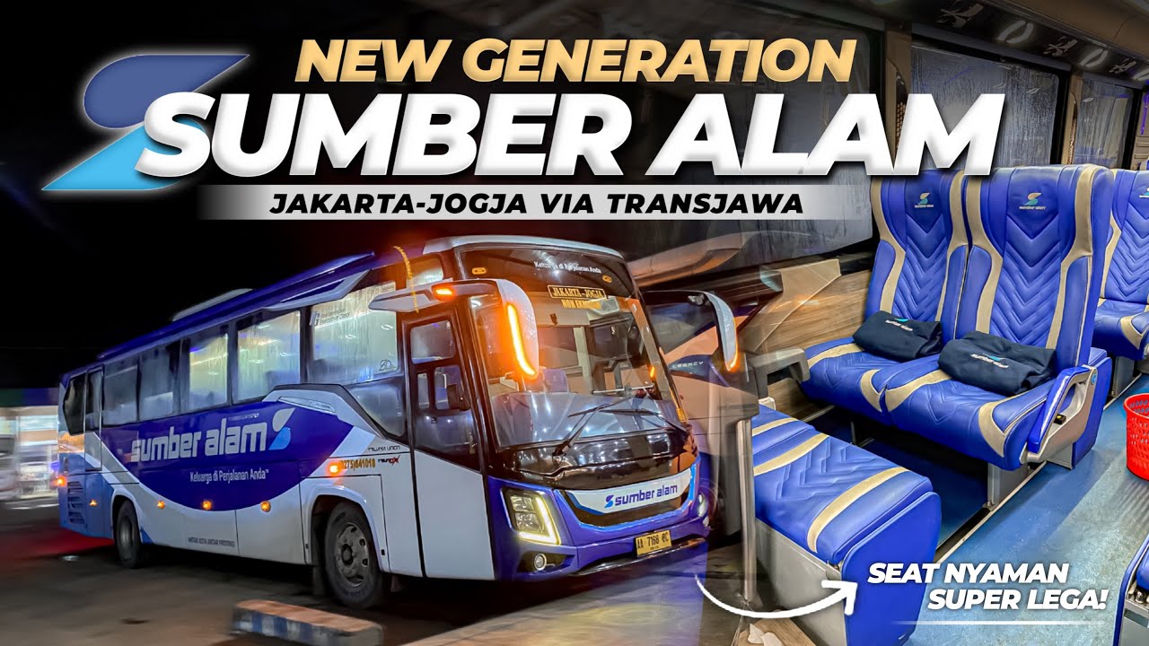 PERDANA NAIK LANGSUNG KETAGIHANN😍‼️- Trip Sumber Alam New Generation Bekasi-Jogja via Transjawa! 