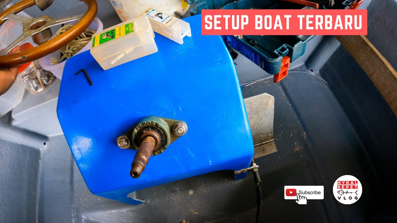 Setting steering bot baru lagi (2021) - Vlog 74