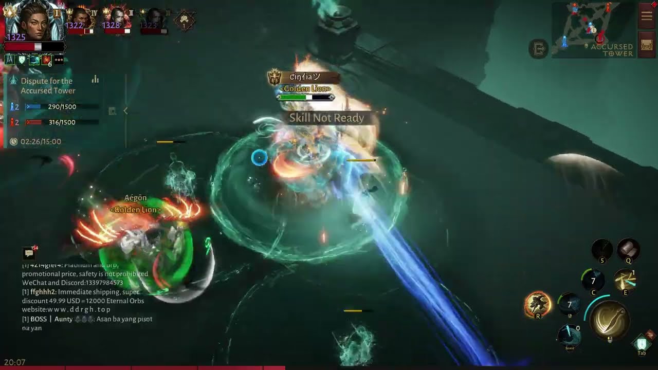 GL2 vs GEOS (TOWER WAR)