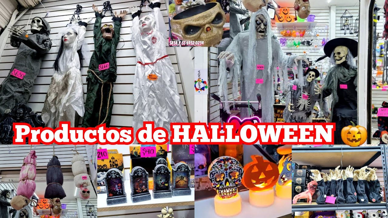 PERO QUE MIEDO 🤯 Exclusivas decoraciones de HALLOWEEN/ DIA DE MUERTOS 🎃 Brujas, Payasos, Velas...