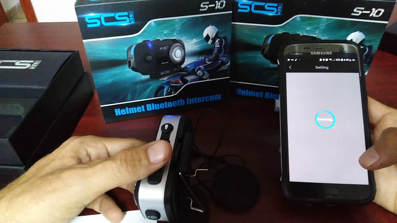 SCS S10 Intercom de BikerIntercomMX parte2