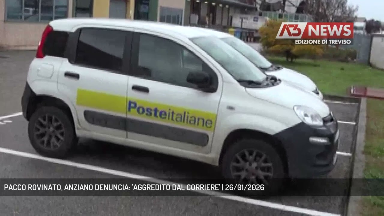 PACCO ROVINATO, ANZIANO DENUNCIA: 'AGGREDITO DAL CORRIERE' | 26/01/2026