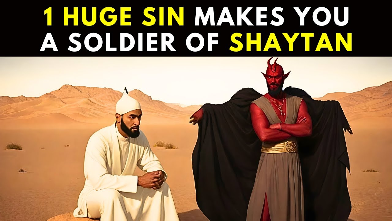 1 HUGE SIN MAKES YOU A SOLDIER OF SHAYTAN