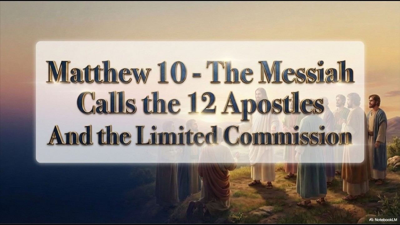 Matthew 10 Part 2  - March 4, 2026 Bible Study - By: Micah Webb