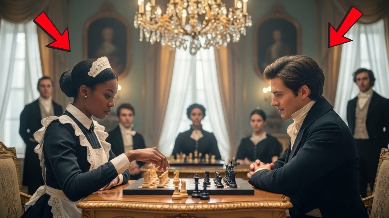 Billionaire CEO Mocks Black Maid with a Chess Game—Her Move Leaves the Room Speechless