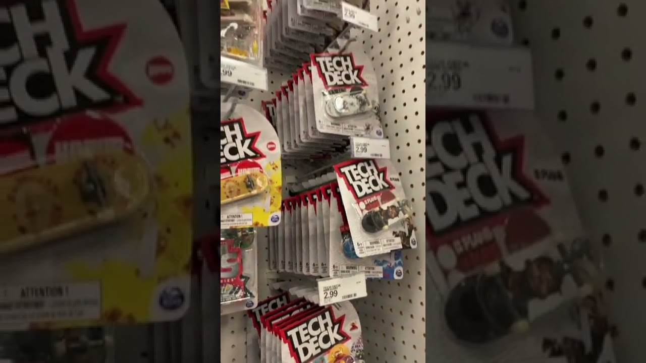 Searching For tech decks at Target #shorts #target