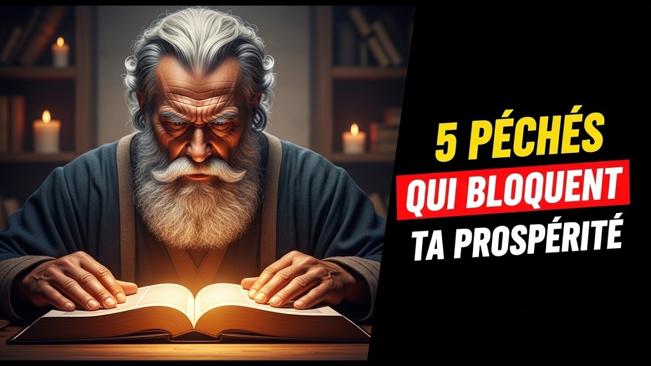 5 PÉCHÉS CACHÉS QUI BLOQUENT VOTRE PROSPÉRITÉ (AVERTISSEMENT BIBLIQUE)