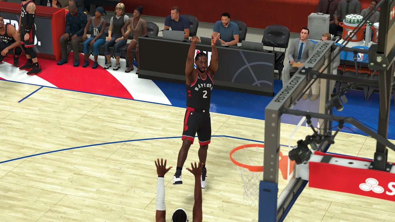 Kawhi Leonard and the 2019 raptors in 2k26 play now online 