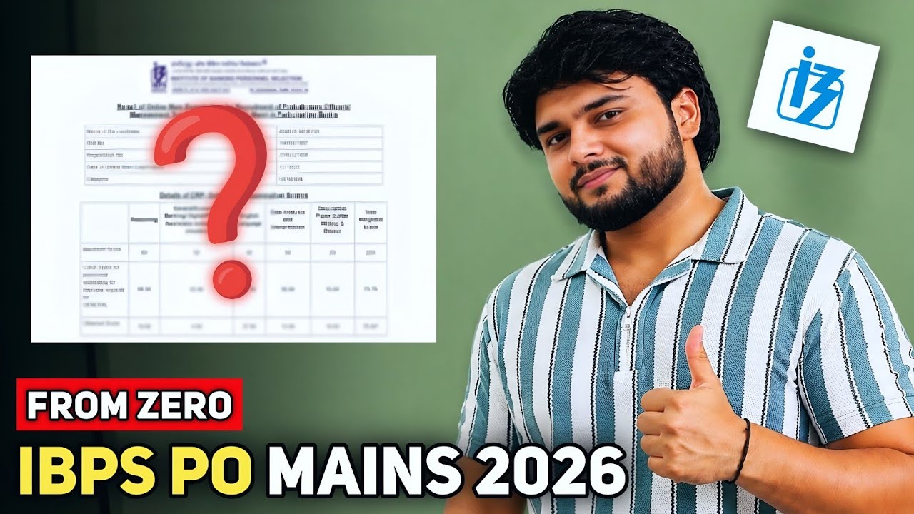 How to Prepare for IBPS PO Mains 2026🔥 | My Strategy + All Sources✅