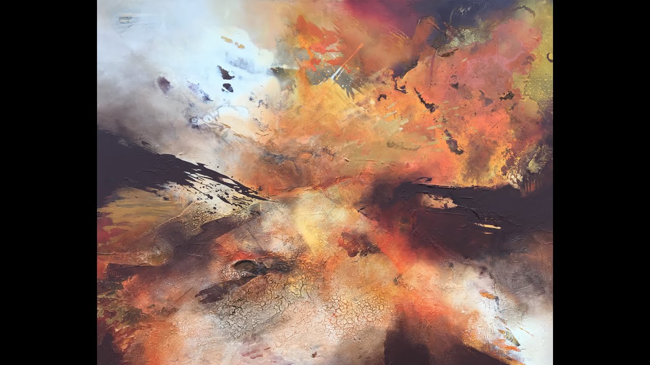 #13 Acrylmischtechniken auf Leinwand - Werkschau 