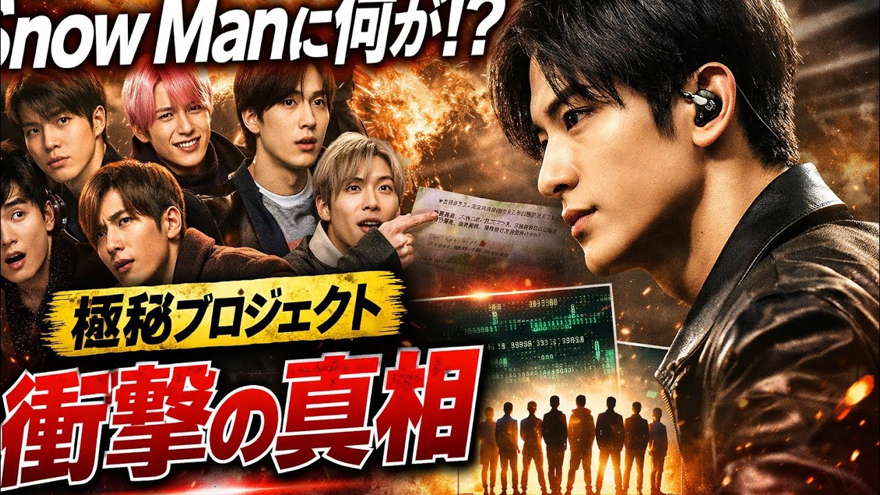 🚨衝撃速報！Snow Manに極秘プロジェクト発覚…目黒蓮の決断がヤバい😱💥✨