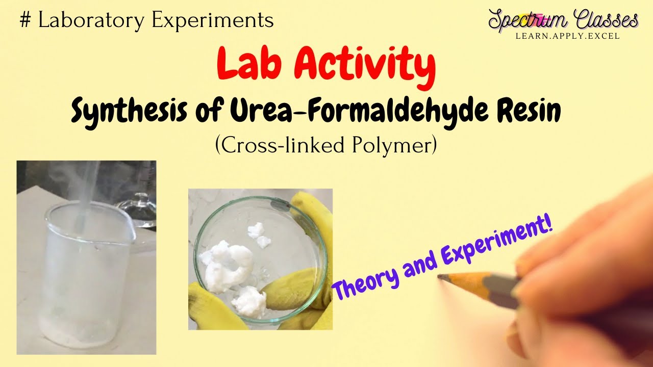 Urea formaldehyde resin |Synthesis | Explanation with reactions involved | Polymers