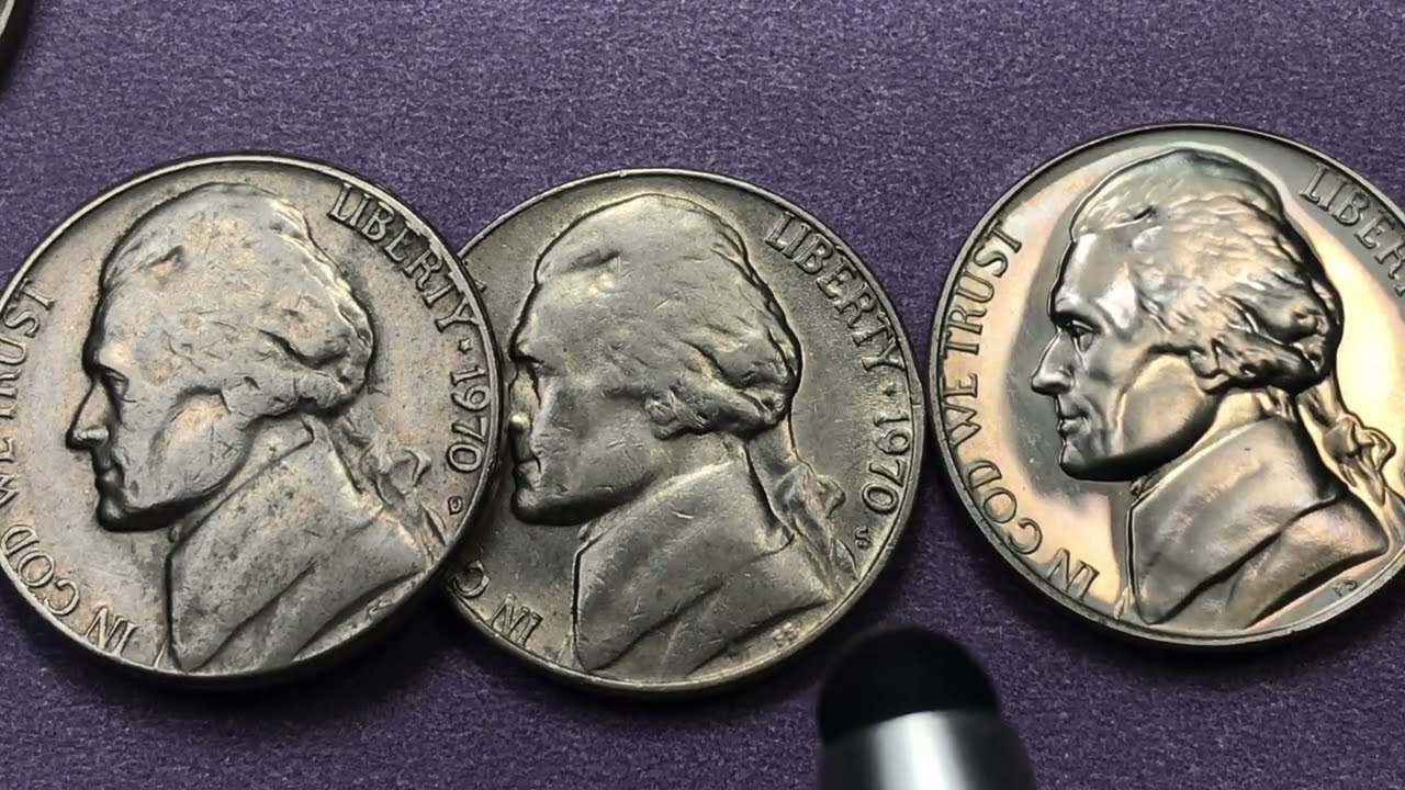 1970 US Nickel Values
