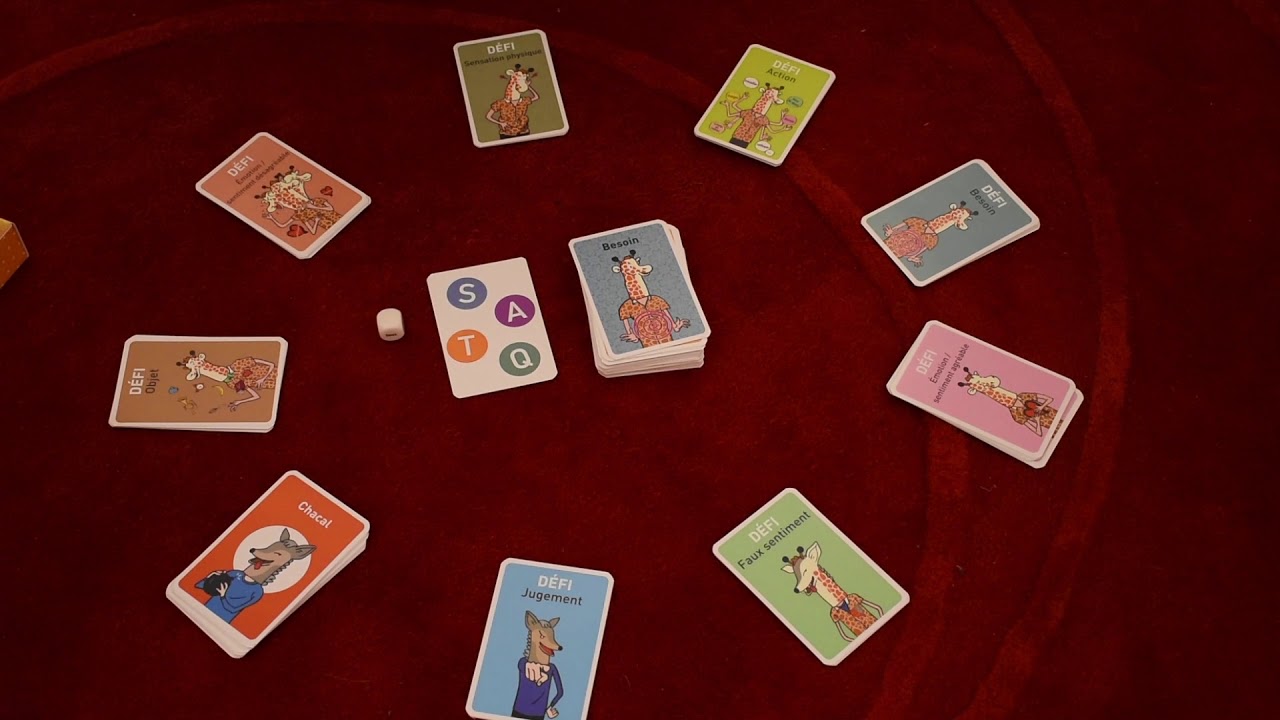 Jeu Girafe'O Cartes - 2 - Comment jouer - Les bases