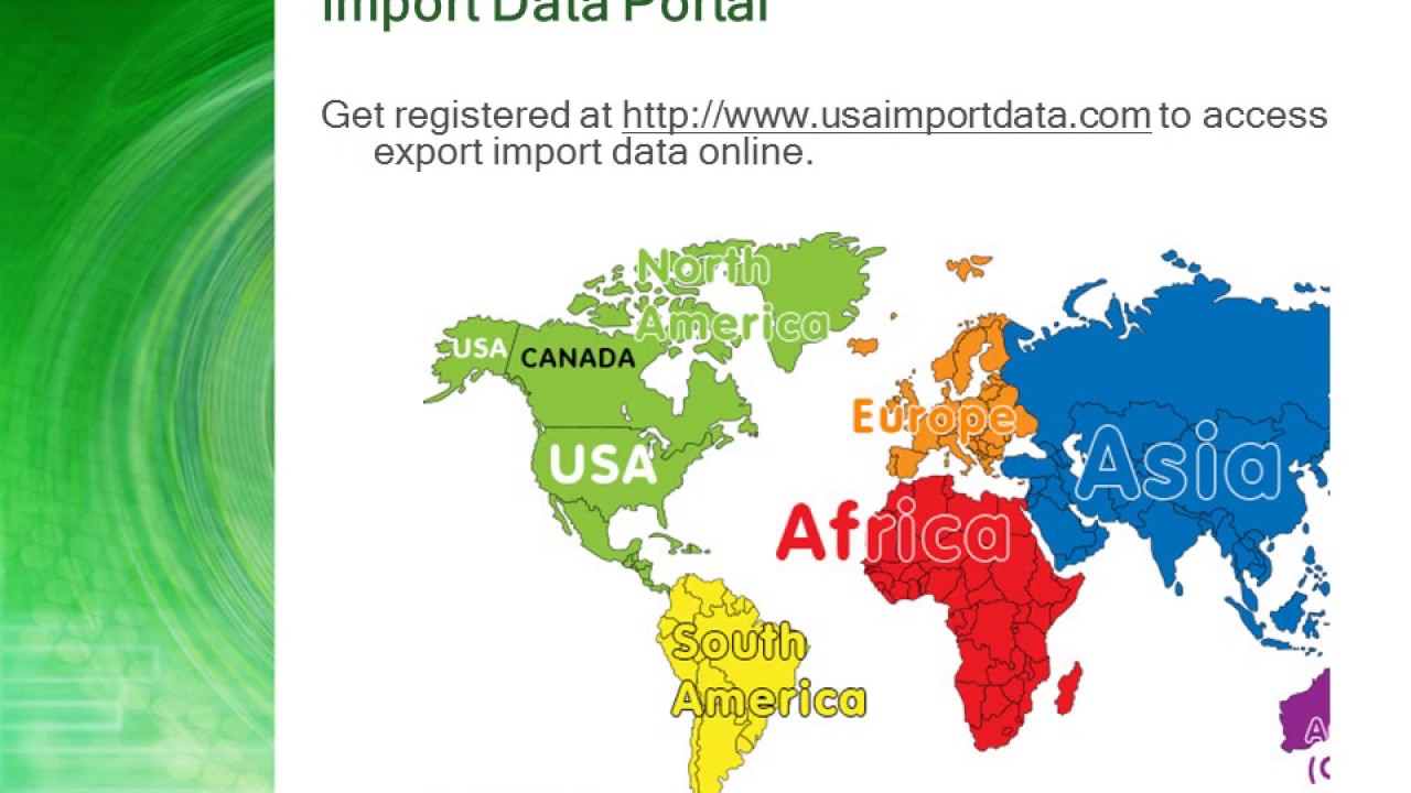 Search live USA Export Import Data Online