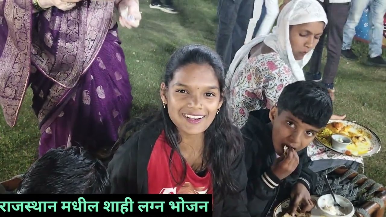 राजस्थान मधील शाही लग्न भोजन 