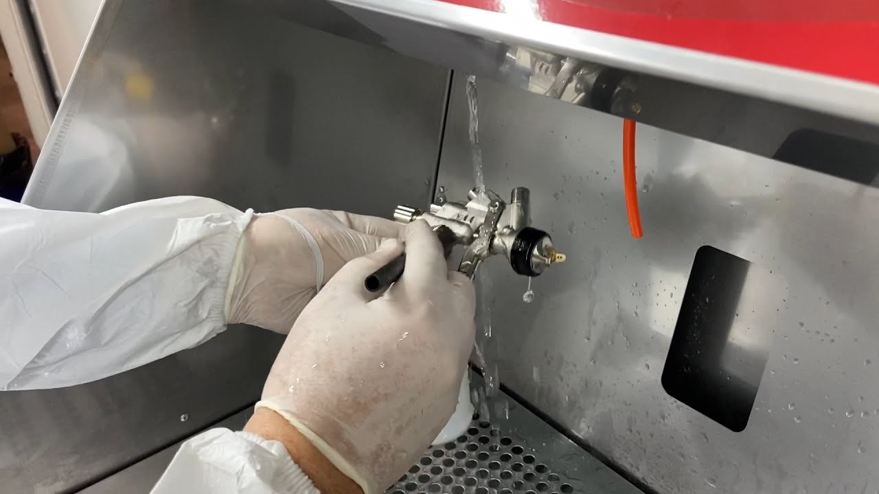 Nettoyeurs de pistolet peinture pneumatique Atex