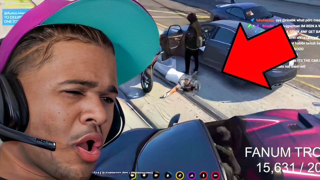 Fanum catches his BIGGEST OPP lackin' 💨💨