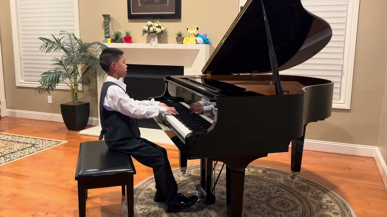 J.S. Bach: Sinfonia No.15 in B minor, BWV 801, played by Skyler Ng
