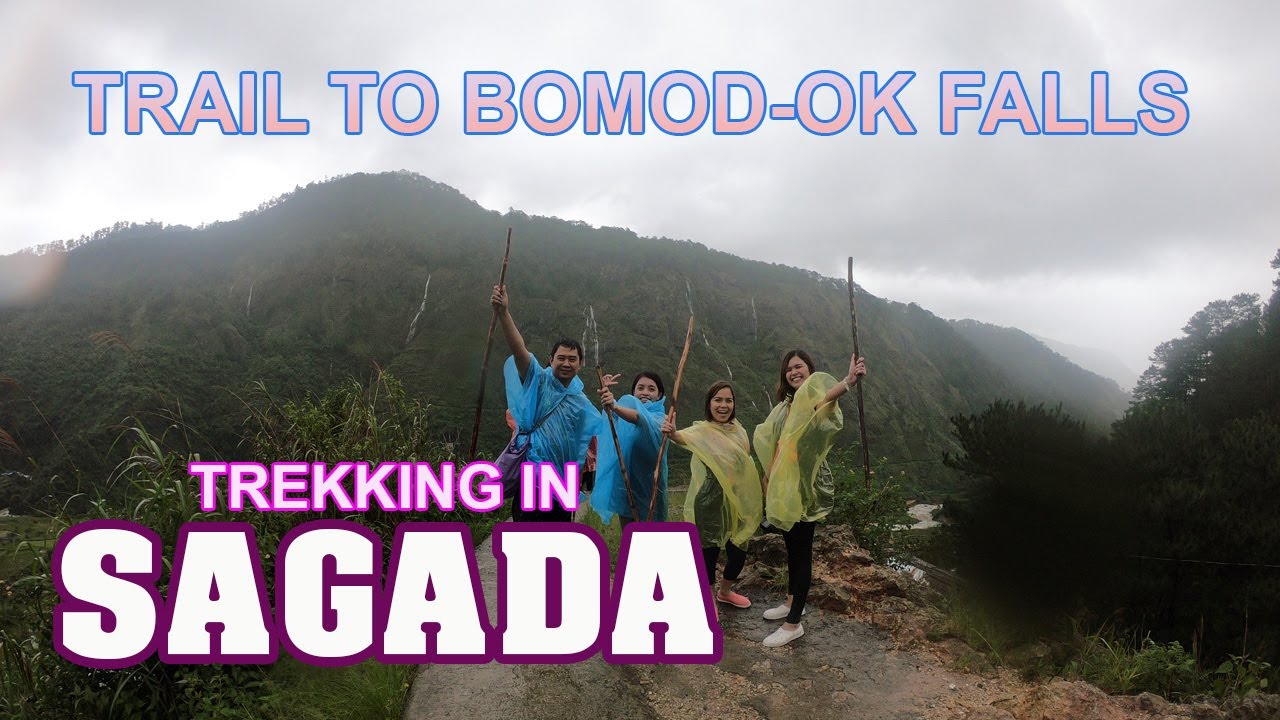 Trekking to Bomod-ok Falls, Sagada, Mountain Province