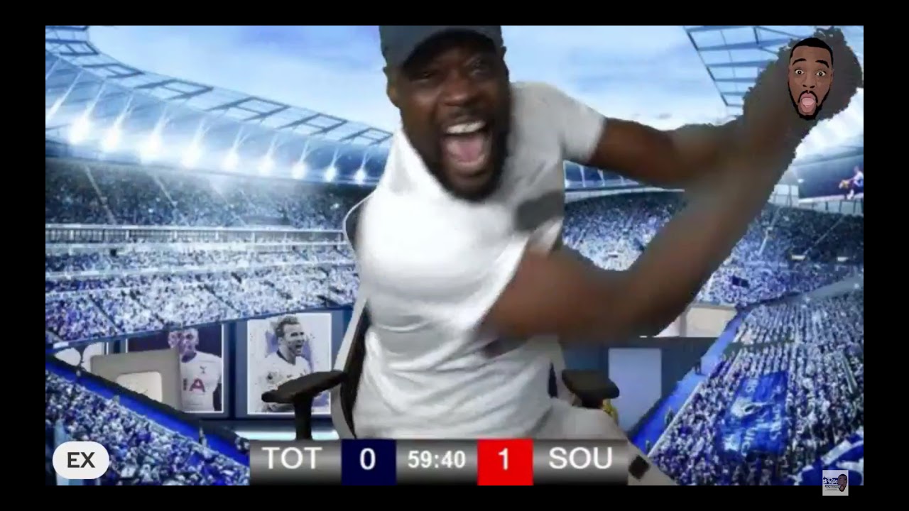 Expressions Oozing celebrates Spurs Bale goal vs Southampton 🚀🚀🚀