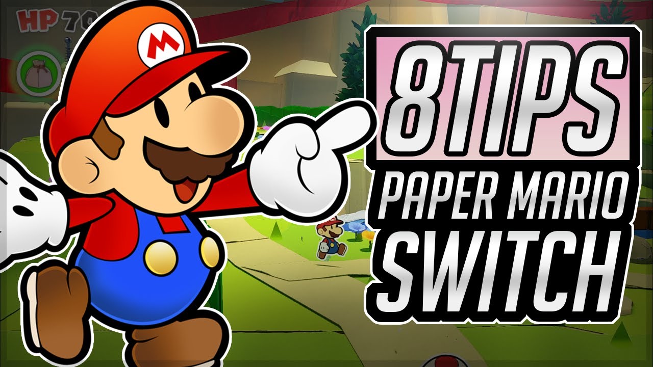 8 Tips Before You Start Paper Mario The Origami King (Camera Trick)