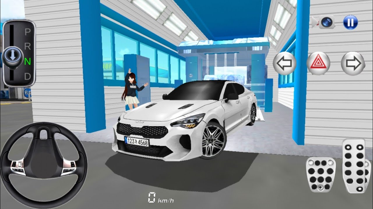3D Driving Class #8 - Car washing, Repair & City Roaming Driving - Android Gameplay