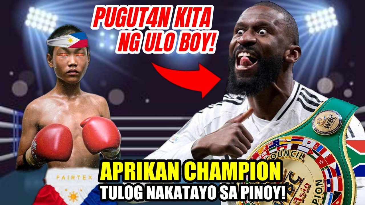 APRIKAN CHAMPION TULOG NAKATAYO SA MINALIIT NA PINOY! DAYAAN NAPURNADA!