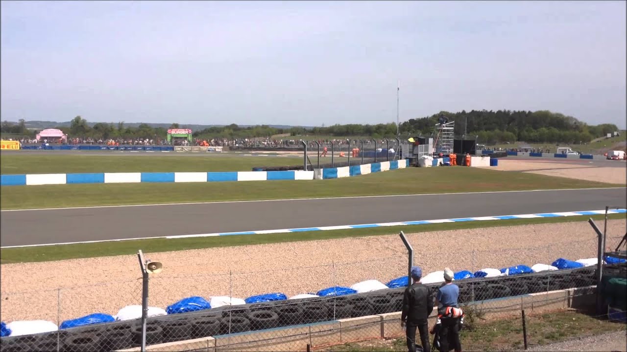 Leon Camier Crash Donington 2013 - SBK World Championship