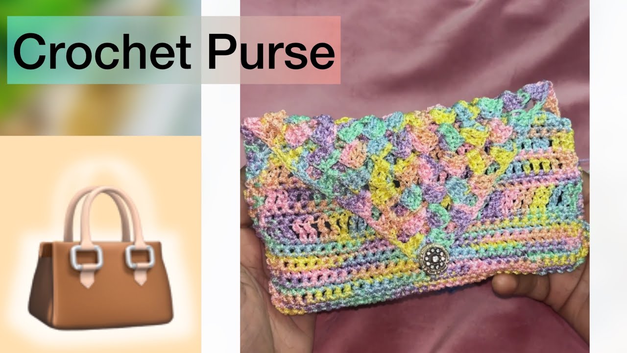 Crochet Purse / 👜 Very easy pettan / क्रोशिया से बुनये पर्स 🤩🤩