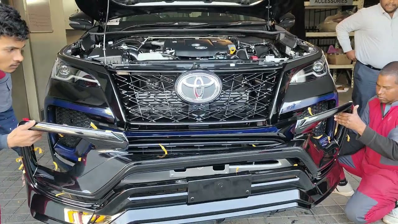 New Toyota Fortuner Leader 2026 Black Colour with Toyota Leader Kit ❣️💯