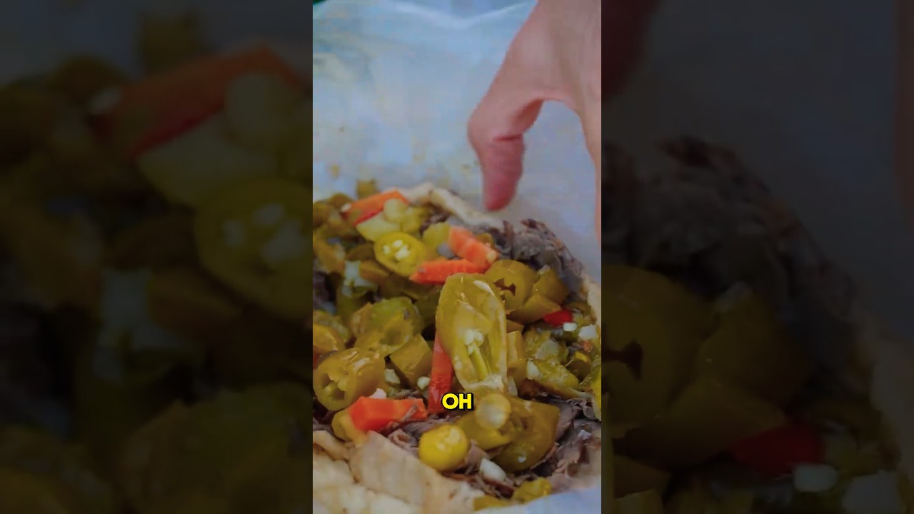 Trying the Best Italian Beef Sandwich in Chicago!