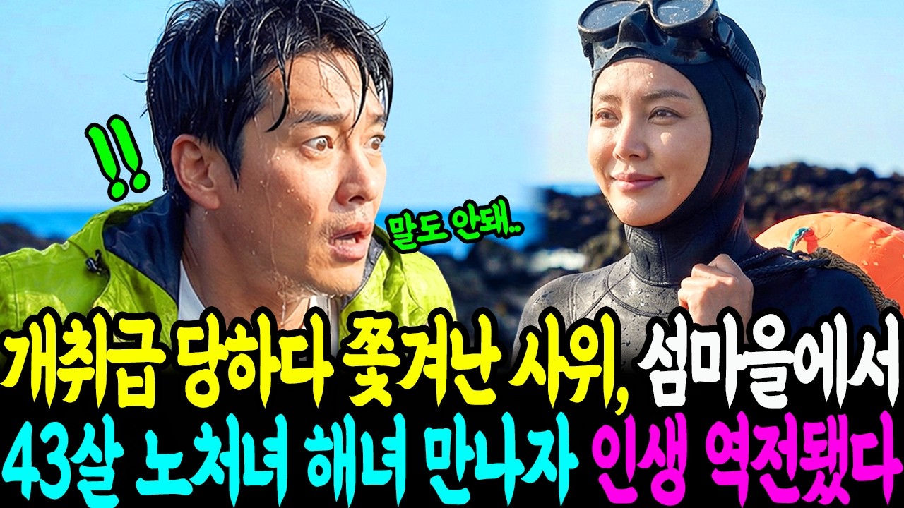 개취급 당하다 쫓겨난 사위, 섬마을에서 43살 노처녀 해녀 만나고 인생 역전됐다..ㅣ노후사연ㅣ감동사연ㅣ사연라디오ㅣ오디오북