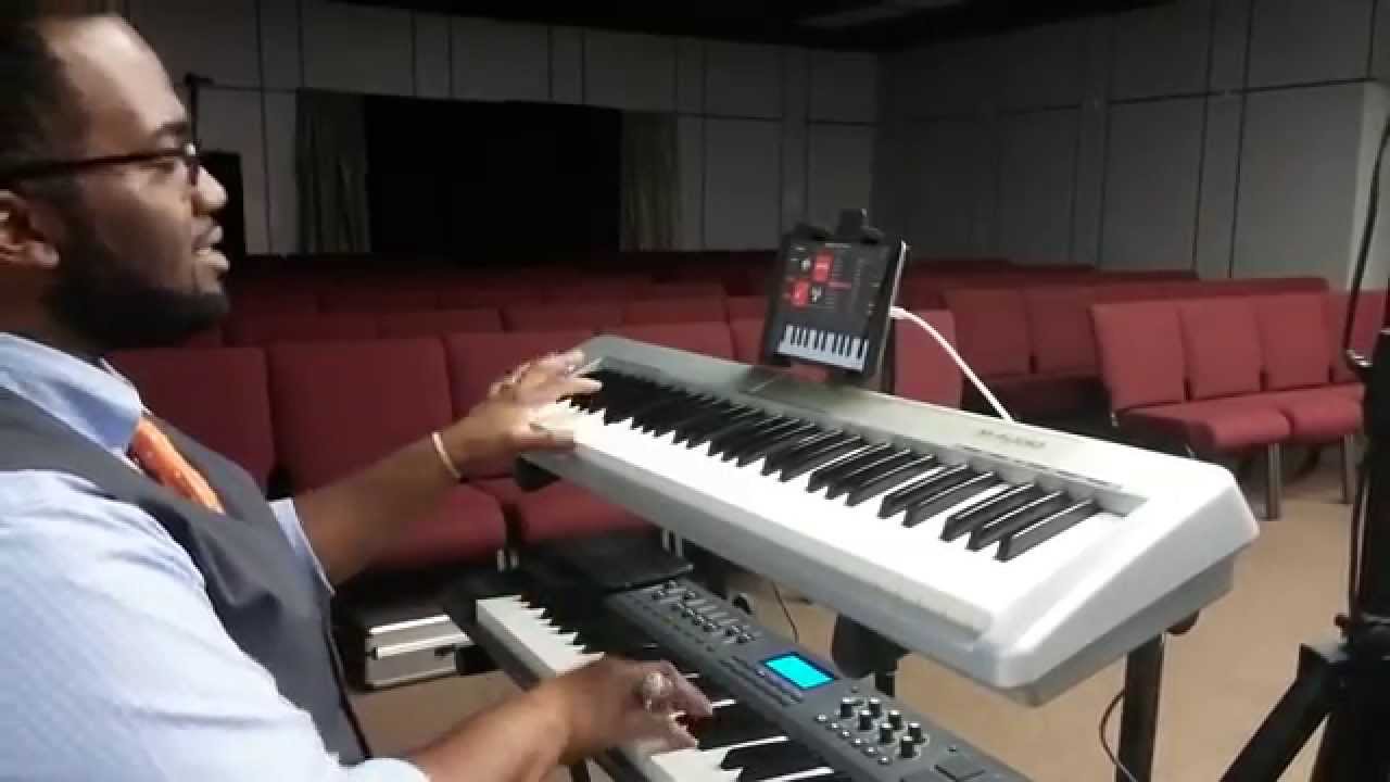 Layering and Splitting Sounds using ipad mini Retina.