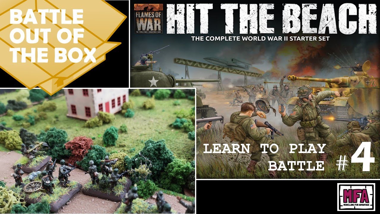 Научитесь играть в Flames of War: боевой отчёт Hit the Beach, часть 4