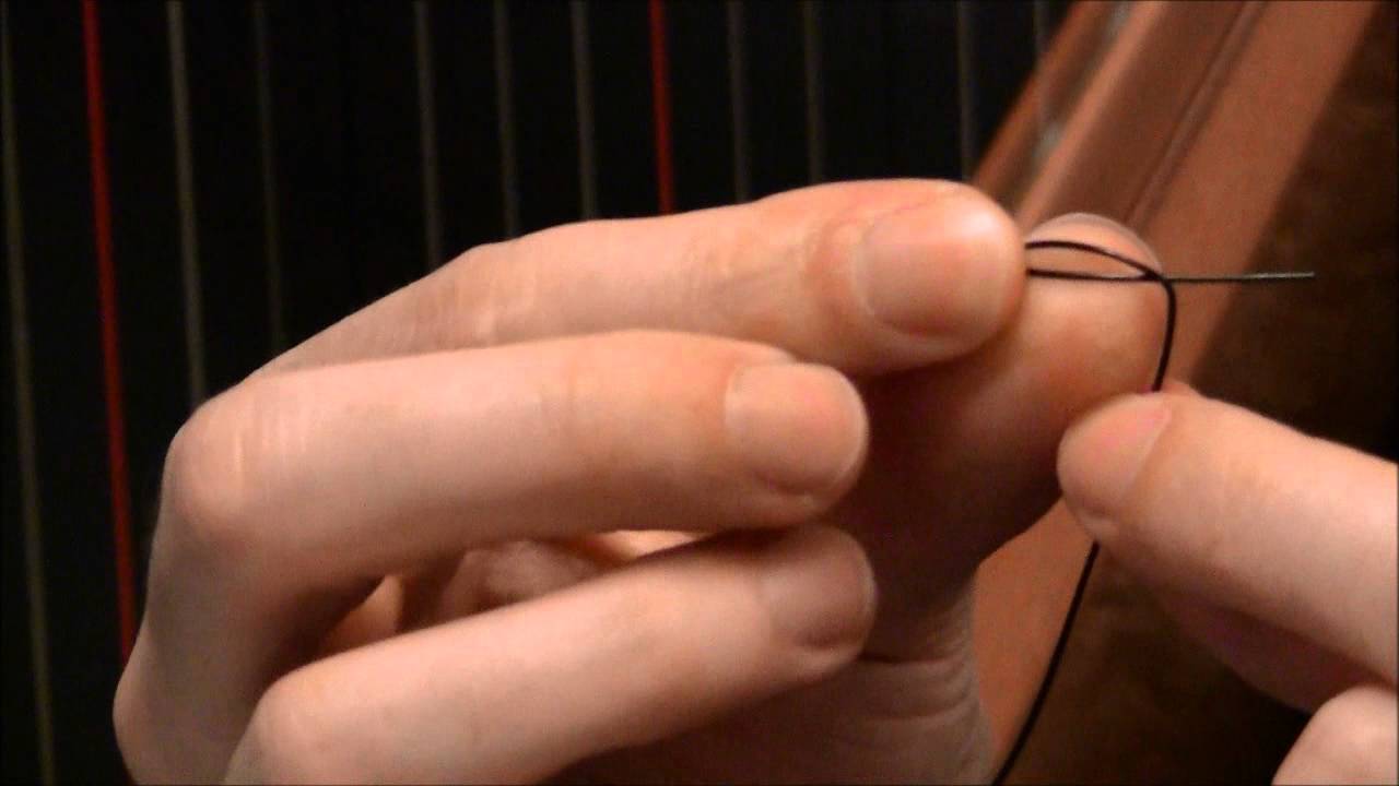 How to change a harp string - follow-up to Harp Tuesday ep. 10