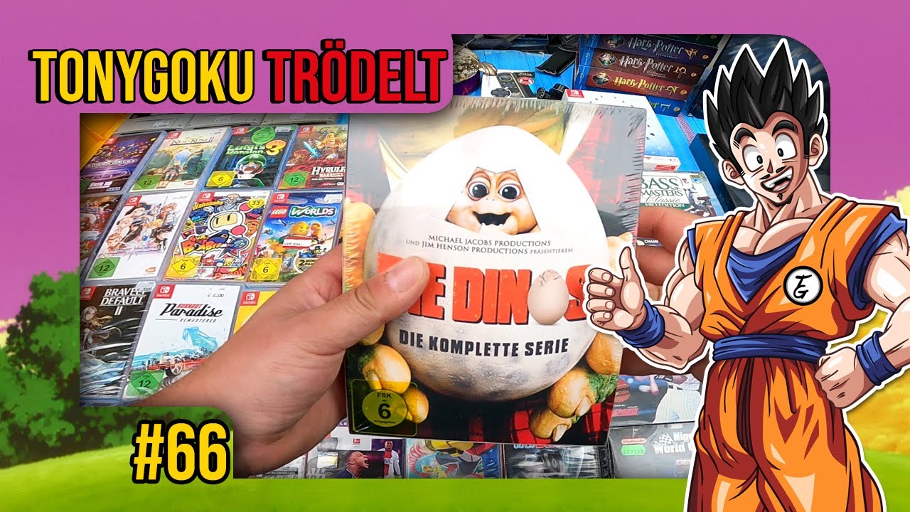 Ein unvergesslicher Fund: Die DINOS - Mein TV HIGHLIGHT der 90er 😮🦕 | TONYGOKU Trödelt Folge 66